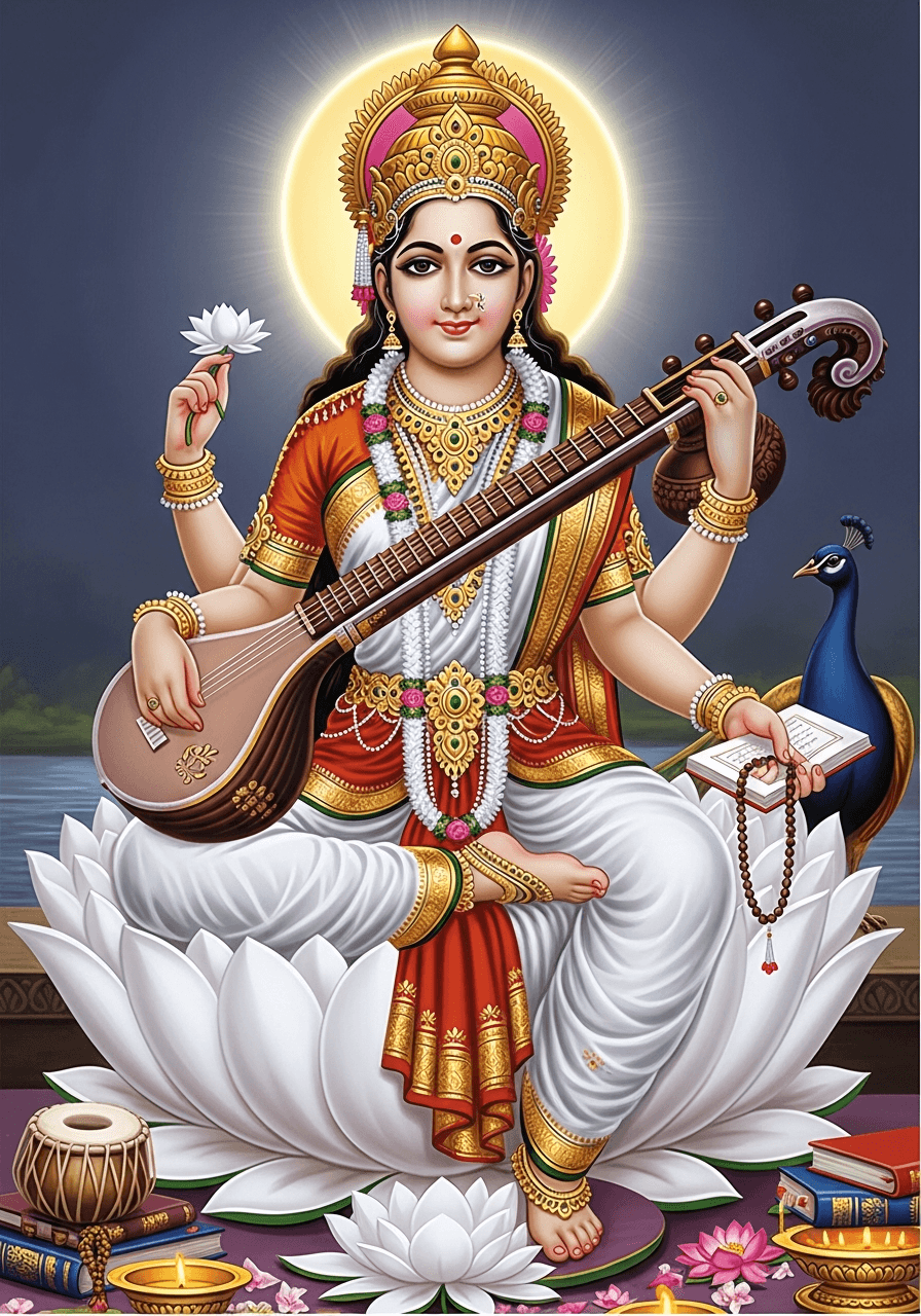 Goddess Saraswati